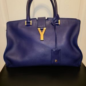 Blue YSL Sac Ligne Y